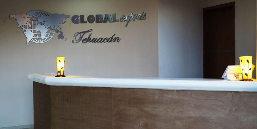 Hotel Global Express Tehuacán Exterior foto